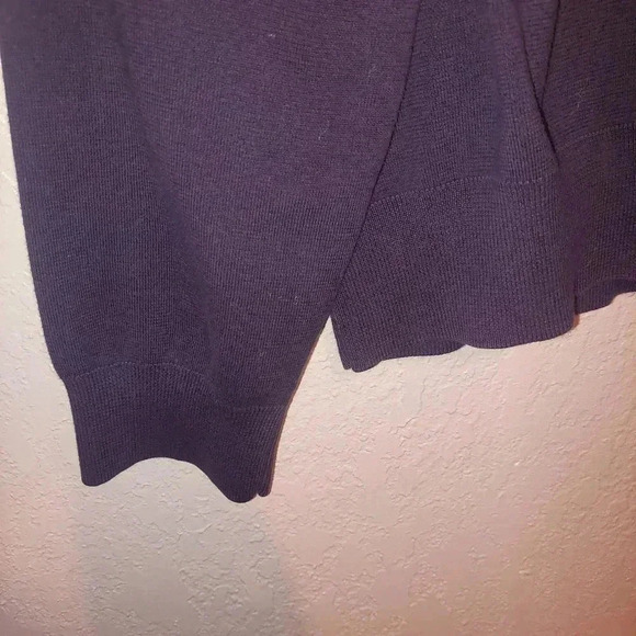 Polo by Ralph Lauren Deep Navy Blue 1/4 Zip Up Sweater - Picture 5 of 5